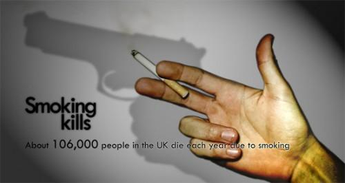 2、禁煙廣告:禁止吸煙的廣告